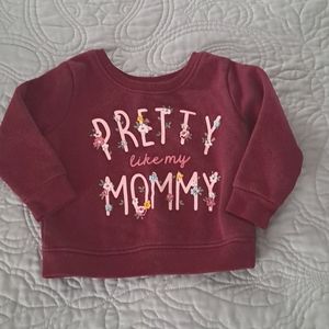 Baby girl sweatshirt